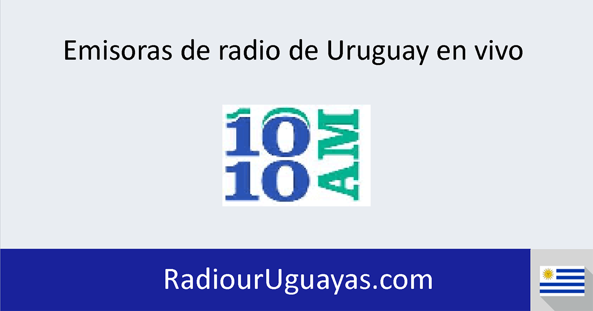 escalera mecánica Serafín porcelana 1010 AM radio online - Radios Online Uruguay