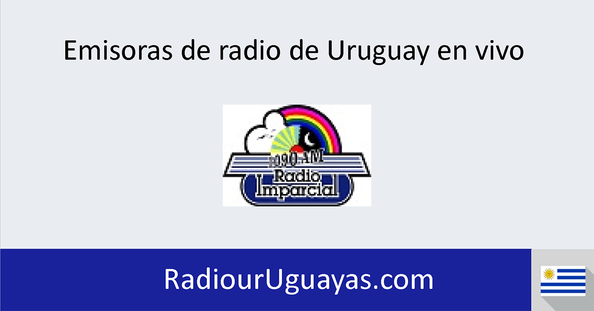 embudo portátil Solenoide Radio Imparcial 1090 AM online - Radios Online Uruguay